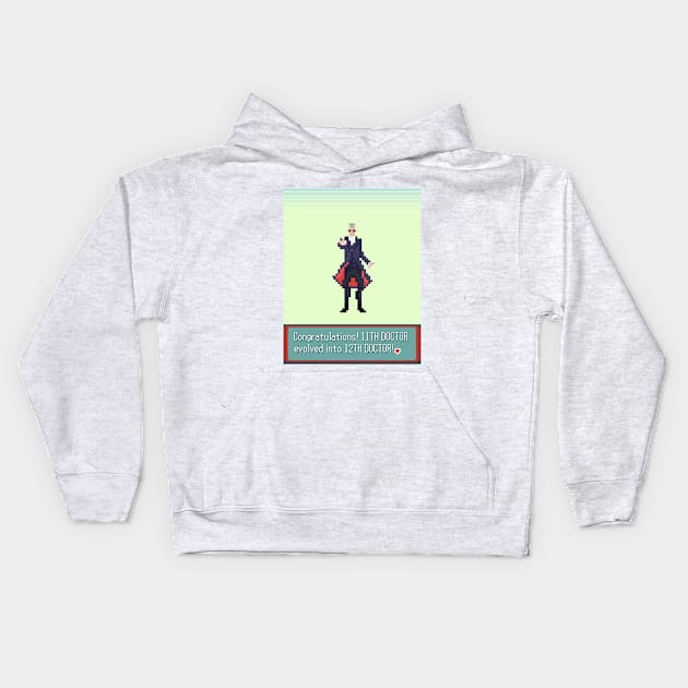 Your Doctor has evolved! Kids Hoodie by sson